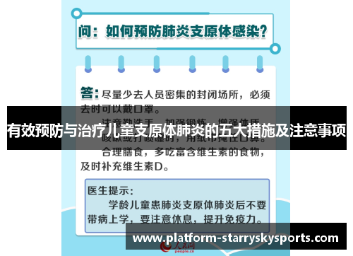 有效预防与治疗儿童支原体肺炎的五大措施及注意事项