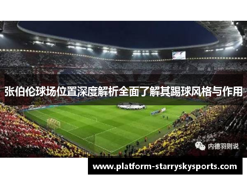 张伯伦球场位置深度解析全面了解其踢球风格与作用